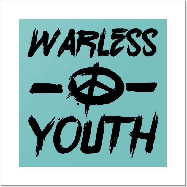 Warless Youth (Black) Wall Art by Graograman